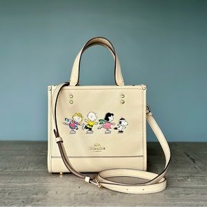 COACH x PEANUTS TOTE PURSE NWT